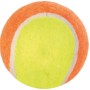 Trixie Tennisball, Ø 6 cm, Apportierspielzeug für Hunde, orange/gelb.