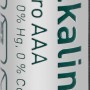 Einzelne Micro AAA Alkaline Batterie, 1,5V, für diverse Geräte geeignet.