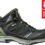 Albatros Sicherheitsstiefel Ultratrail CTX Mid S3, schwarz-oliv, Größe 39. Arbeitsschuhe mit Fiberglaskappe und Durchtrittschutz.