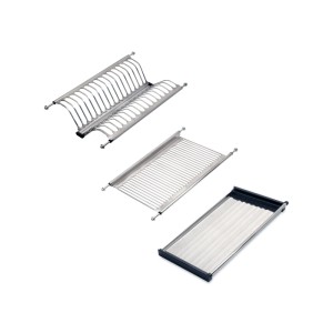 Emuca Abtropfgestell aus Rostfreiem Stahl Drynox Modul 450 mm Edelstahl