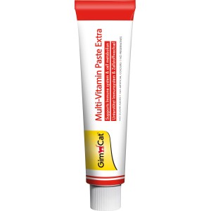 GimCat Multi-Vitamin-extra Katzen-Snack, 200g Tube für ein starkes Immunsystem.