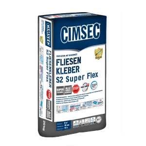 Cimsec Fliesenkleber S2 Superflex 20kg