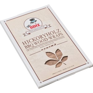 Mr. BBQ Räucherpapier Wood Wrap Hickory für Grill & Smoker. Grillutensil für Raucharoma.