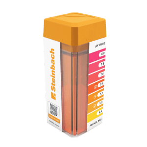 Steinbach Testkit für pH-Wert und Sauerstoff mit 20 Tabletten je Sorte.