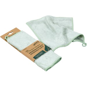 Coronet Puro Bambus Haushaltstuch, hellgrün, 25x25 cm, verpackt und lose.