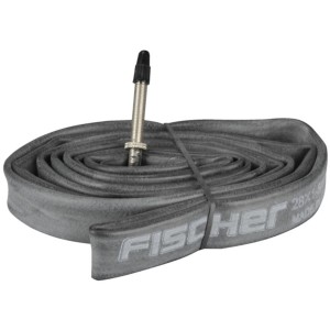 Fischer Fahrradschlauch 26 Zoll mit Sclaverandventil, gerollt.