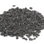 Basaltsplitt Anthrazit, 2-5 mm Körnung, 25 kg Sack. Zierkies für Gartenwege und mehr.