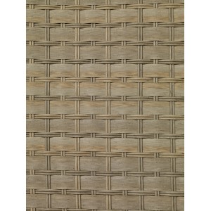 Detailansicht des Polyrattan-Geflechts der Kissenbox Vermont Forest für Lounge-Gartenmöbel.