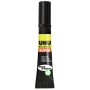Uhu Alleskleber Super Transparent, 7g Tube mit schwarzem Applikator.