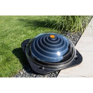 Steinbach Solarkollektor Speedsolar zur Poolwasser-Erwärmung mit halbkugelförmigem Design.