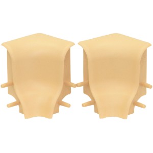 2er-Pack FN Neuhofer Innenecken FU018 Ahorn für Sockelleisten, Kunststoff.