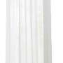Mydeco Schlaufenschal Pure Weiß, 245x135 cm, halbtransparenter Fenstervorhang.