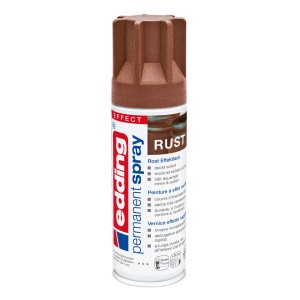 Edding 5200 Rost Effekt Spray, Buntlack für Oberflächen mit Rostoptik.