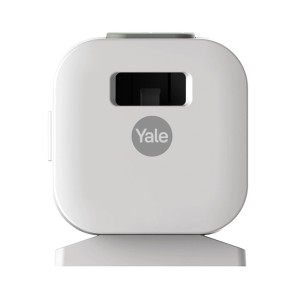 Weißes, elektronisches Yale Möbelschloss Smart Cabinet Lock mit Bluetooth.