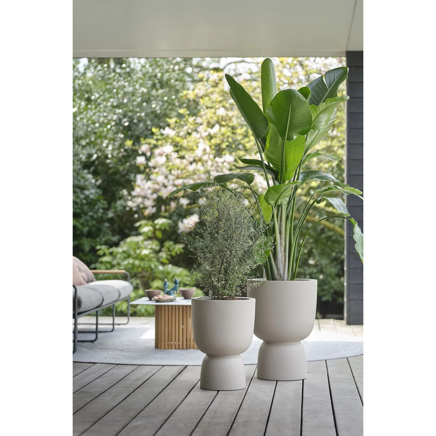 Elho Blumentopf Pure Coupe  34,9 cm Balanced Beige kaufen bei OBI