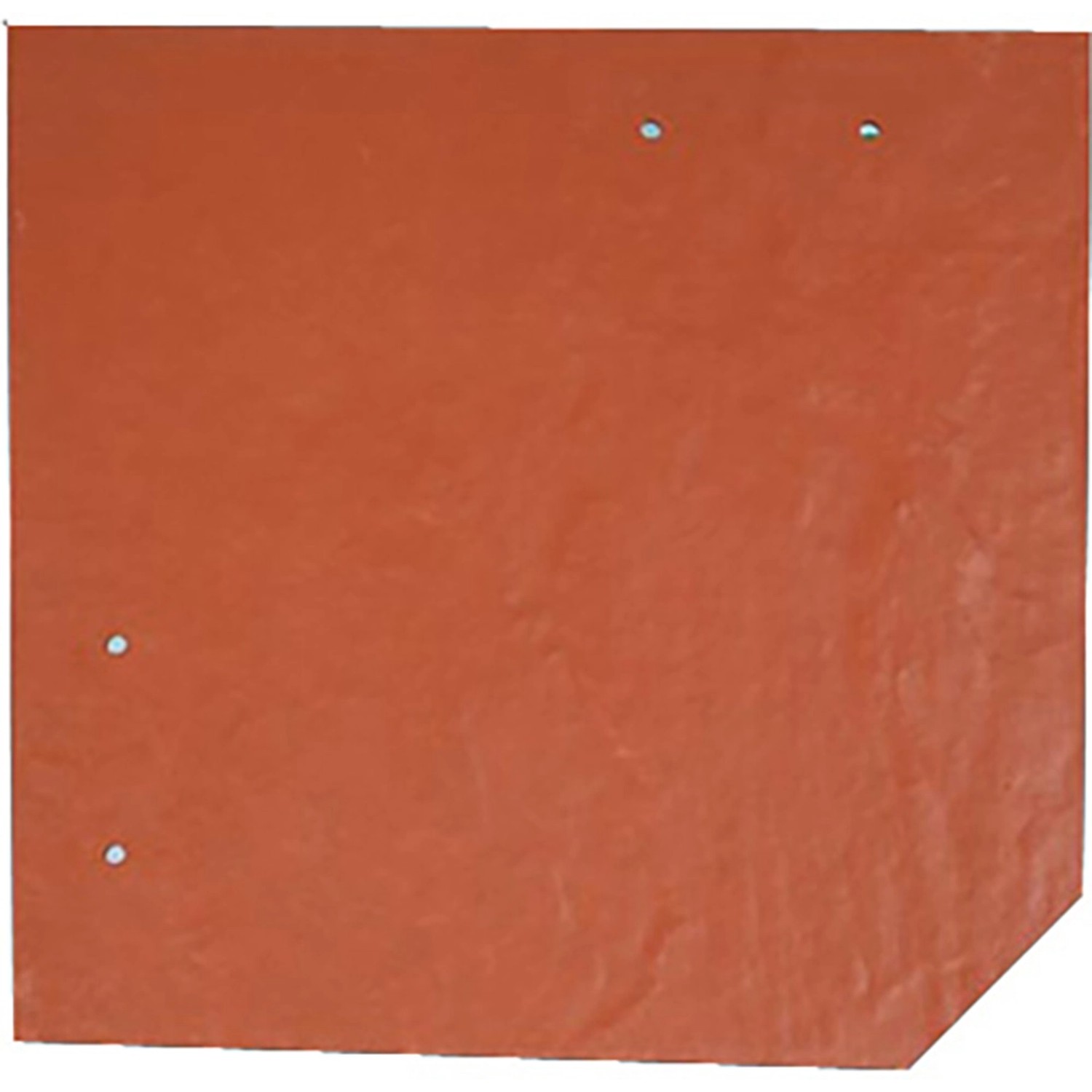 Detailaufnahme einer roten Aluminium-Dachblende für Skan Holz Carport Wendland.