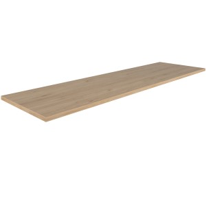 Flex-Well Arbeitsplatte Cosmopolitan Eiche, 210 cm, Holzdekor für die Küche.