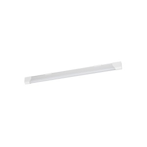 Ledvance LED-Lichtleiste Value Batten, 63 cm, silberfarben, für Küche, Keller und mehr.