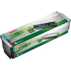 Bosch Zubehörbox Groß für Systembox S, Aufbewahrungssystem für Werkzeug und Zubehör.