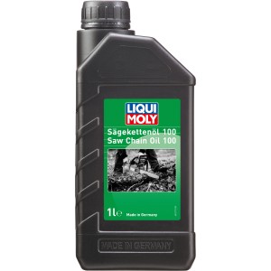 Liqui Moly Sägekettenöl 100, 1 Liter Flasche für Motorsägen. Öl für optimale Schmierung.