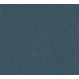 A.S. Création Vliestapete Uni in Blau mit leichter Wischoptik.