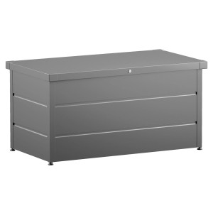 Hörmann Gartenbox Elegant 136 cm x 73 cm x 68 cm Graualuminium