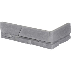 Stegu Verblender Ecke Madera Grau