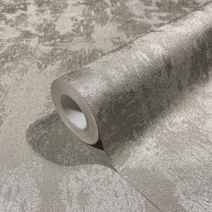 Rolle Marburg Vliestapete Betonoptik Struktur Grau Metallic