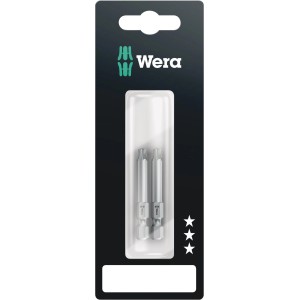 Wera Bit-Set TX25, 2-teilig, für Innen-TX Schrauben, zähhart, im Blister.