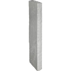 Grauer Sandstein Randstein aus Naturstein, 15x5x60 cm, für Beete und Wege.