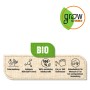 BIO Garten- und Gemüse-Dünger von GROW by OBI, 1 Liter. Informationen zu Inhaltsstoffen und Anwendung.