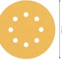 Bosch Expert Schleifblatt C470, Ø 125mm, K100, 5er-Pack für Exzenterschleifer.