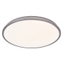 LEDVANCE LED-Deckenleuchte Orbis Dublin, silberfarben, Ø 48,7 cm. Moderne Deckenlampe für Innenräume.