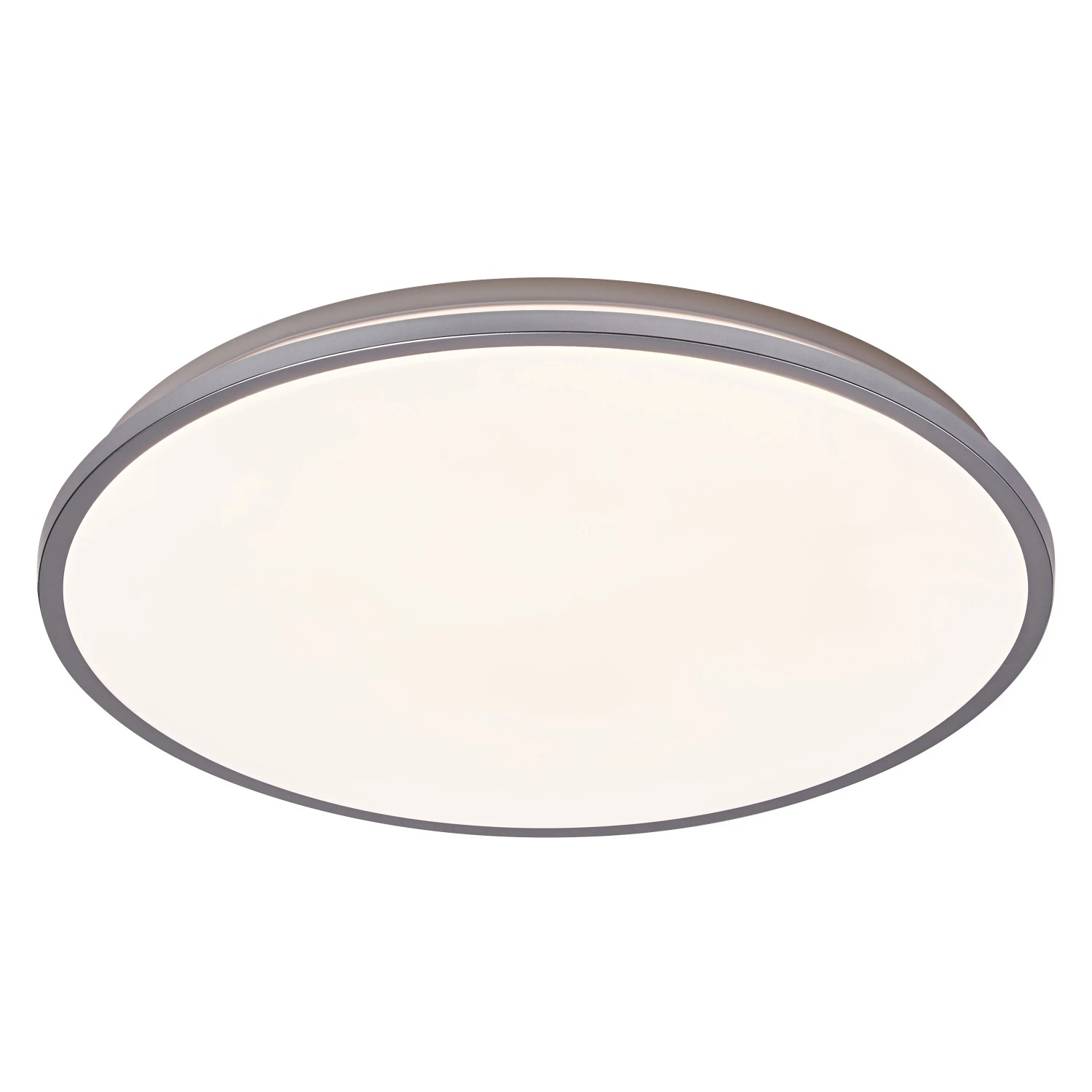 LEDVANCE LED-Deckenleuchte Orbis Dublin, silberfarben, Ø 48,7 cm. Moderne Deckenlampe für Innenräume.