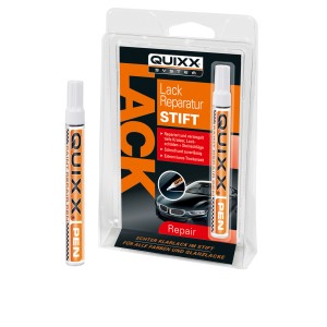 Quixx Lack-Reparatur-Stift (12ml) zur Ausbesserung von Lackschäden und Kratzern.