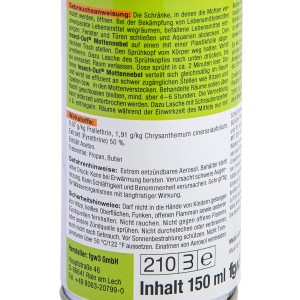 Insect-Out Mottennebel 150ml zur Bekämpfung von Kleidermotten im Innenbereich.