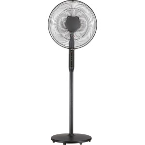 Standventilator Silent Ø 40 cm x 135 cm Schwarz