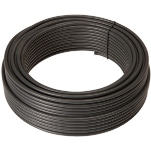 Conacord Eisendraht Ø 3,8 mm, 25 m, anthrazit, kunststoffummantelt, verzinkt, aufgerollt.