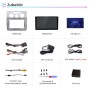Zubehör-Set für Junsun Autoradio: Radio, Rahmen, Kabel, GPS-Antenne, Can Bus, Schrauben. Für VW Touran.