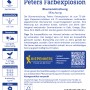 Kiepenkerl Saatgut Blumenmischung Peters Farbexplosion, Packung.