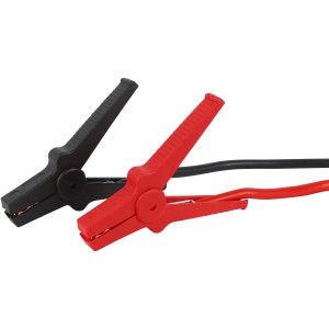 Apa Starthilfekabel Alu-Star: Rot-schwarzes Kabel mit Klemmen für Pannenhilfe.