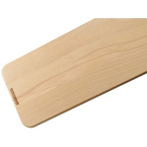 Fackelmann Holzbrett Fair, 15x45 cm, aus Buchenholz, Küchenhelfer.