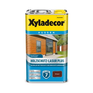 Xyladecor Holzschutz-Lasur Plus Mahagoni 2,5 l