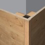 Egger Faltleiste Decowall FL008 Loveland Eiche für Wandverkleidung, Ecke