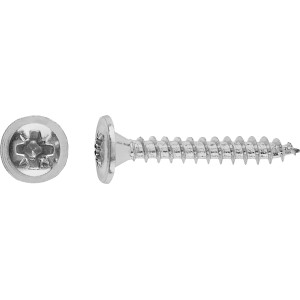 Flachkopf Universalschraube PZ-Antrieb Ø 3,5 mm x 25 mm 30 Stück