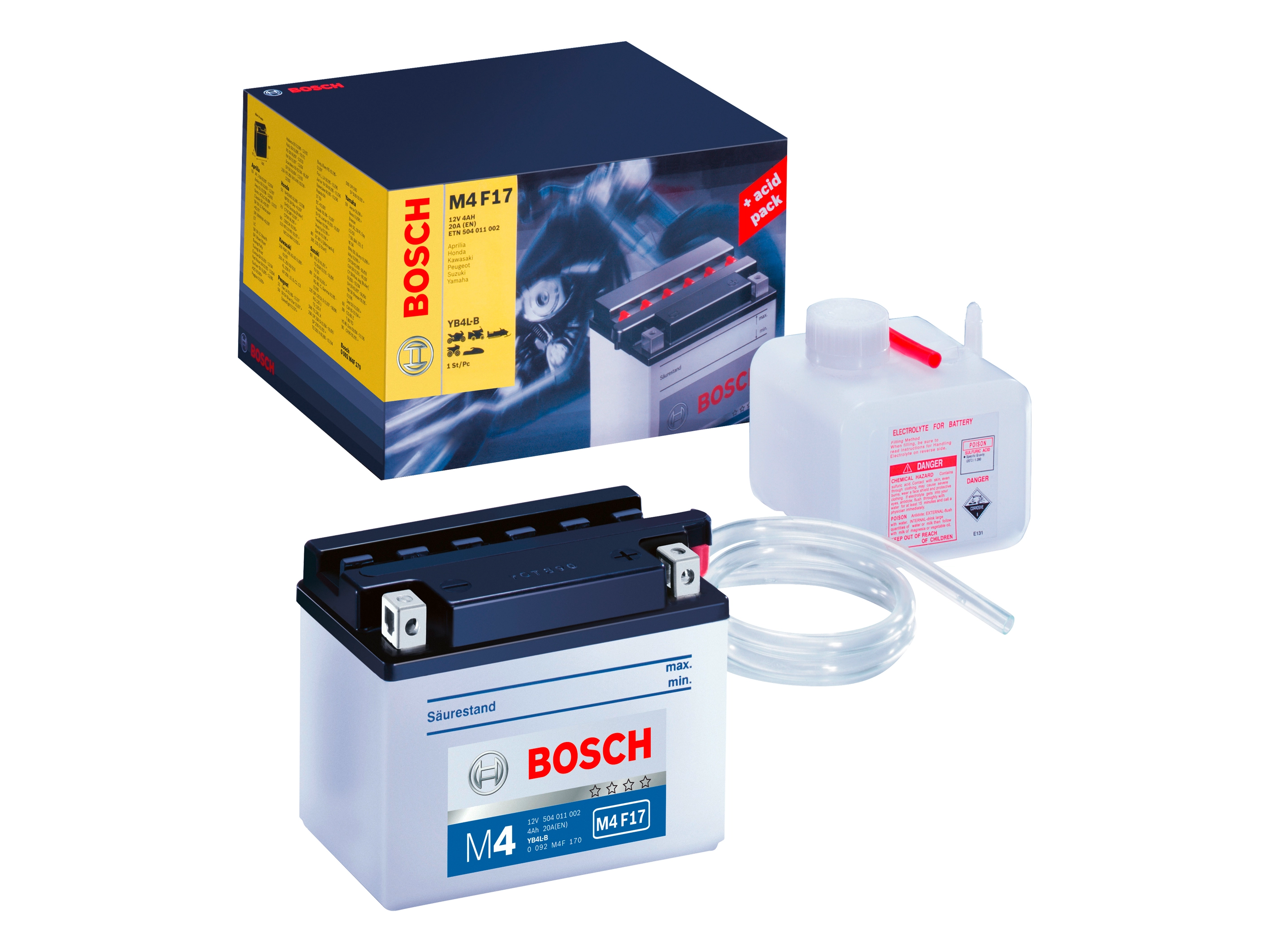 Bosch Motorrad-Batterie Fresh Pack 4 Ah kaufen bei OBI