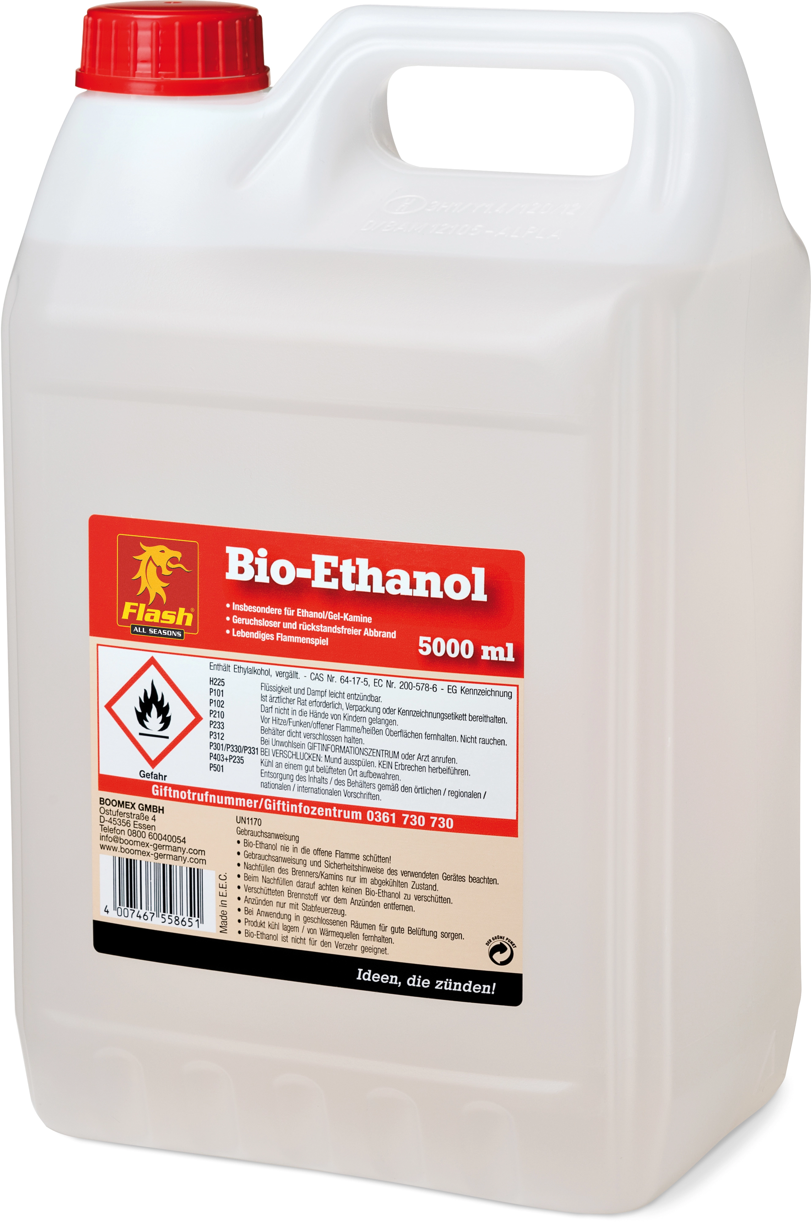 Bio-éthanol 5L