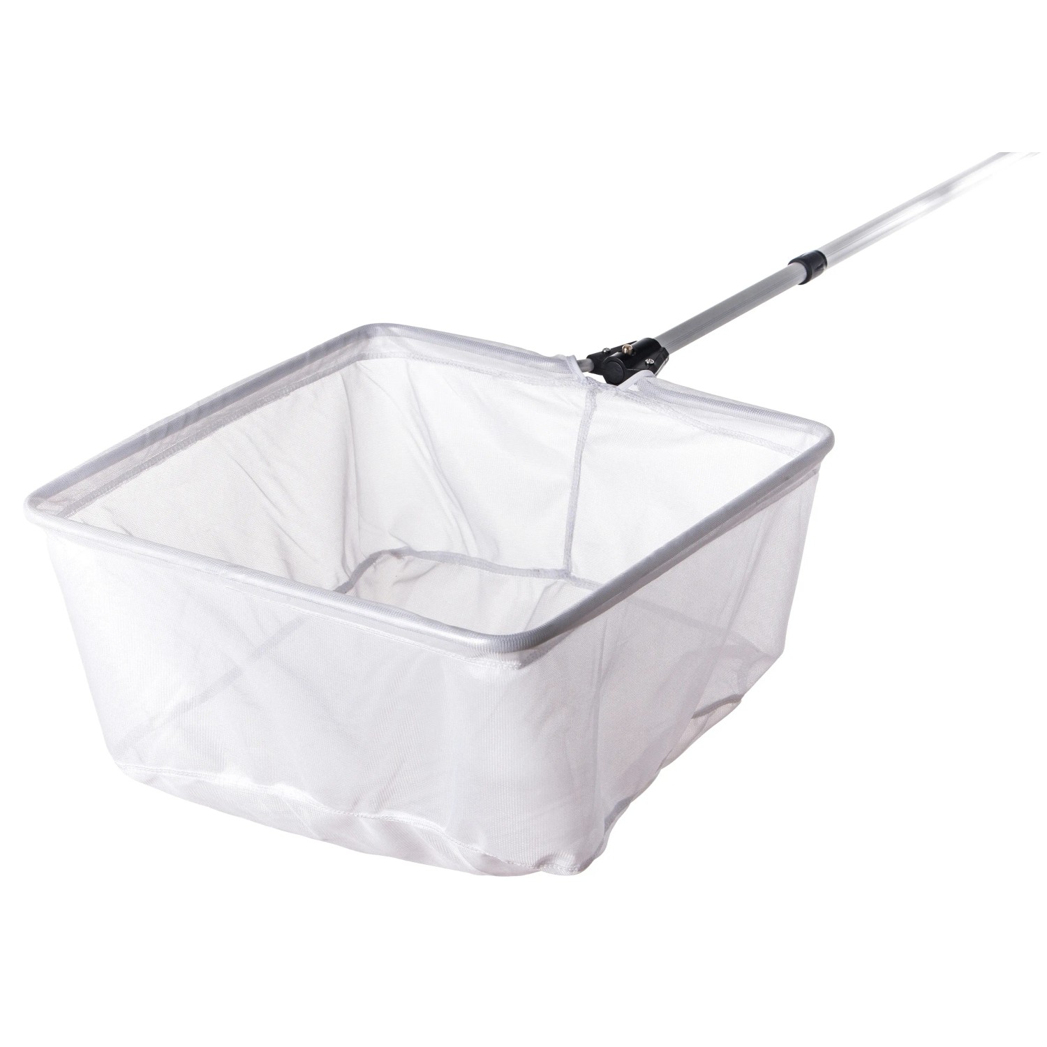 Heissner Teichkescher mit Teleskopstiel, 35 cm, für die Teichreinigung.