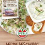 Sperli Bio Keimsprossen Milde Mischung: Saatgut mit Sprossen und Serviervorschlag.