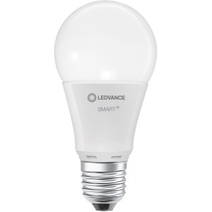 Ledvance Smart+ Leuchtmittel Wifi Classic TW E27, 9,5W, weiße smarte LED Lampe.